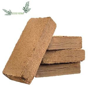 Eco Friendly Sustainable Premium Washed Coco Peat Block - 100% Natural Compressed Coconut Coir Growing Medium by Eco2go Vietnam - Product Image 2