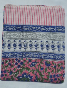 hand block printed <b>sarong</b> crafted from 100% soft cotton eco friendly cotton pareo lightweight beach wrap for women - Product Image 5