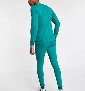 Aaron Garments Ensemble de jogging 2 pièces coupe ajustée de qualité supérieure pour homme Survêtement avec logo personnalisé fabriqué 100% coton polaire imperméable - Product Image 3