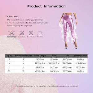 Femmes Sexy Dancing 70s 80s Disco Dance Pants Training Dancewear Contemporary Stage Dance Costume Performance Wear - Product Image 6