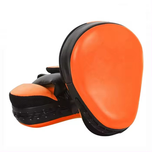 Almohadillas de Boxeo de Cuero Personalizadas de Alta Calidad con Absorción de Humedad para Muay Thai y Kickboxing - Product Image 1