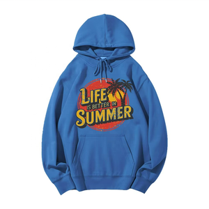 Hoodie Men's OEM Custom Print 2026 100% Cotton Lined Pullover Premium Quality Wholesale Urban Streetwear <b>Style</b> Supplier - Product Image 2