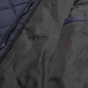 Gilet matelassé ultra-léger en coton pour homme, imperméable, sans manches, col montant, patchwork, automne, extérieur, OEM ODM - Product Image 3