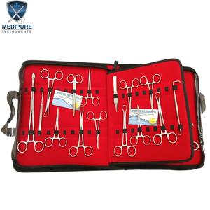 Ciseaux de dissection de qualité supérieure, ciseaux à suture, pinces à serviettes, instruments chirurgicaux résistants à la corrosion, ensemble de 32 pièces - Product Image 6