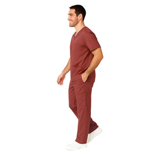 Bata de Laboratorio Blanca Clásica para Hombre – Uniforme Profesional para Médico - Product Image 3