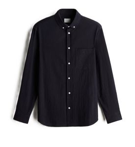 เสื้อเชิ้ตแขนยาวผู้ชายไซส์ใหญ่ ผ้าฝ้าย 100% คุณภาพสูง ระบายอากาศได้ดี เสื้อผ้าลำลองสำหรับผู้ชาย สวมใส่ภายนอก รับสกรีนโลโก้ - Product Image 4