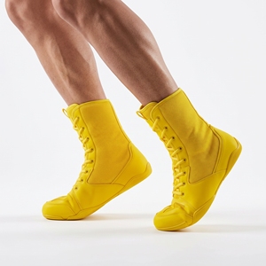 Dumela Adult Customizable Boxing <b>Boots</b> Leather <b>High</b> <b>Top</b> Training Shoes Eco-Friendly Breathable Comfortable Durable - Product Image 3