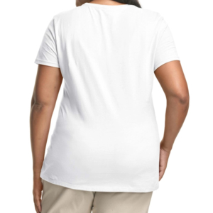 Camisetas de Cuello Redondo para Mujer, de Alta Calidad, Transpirables, de Secado Rápido, Color Personalizado, Tallas Grandes, OEM - Product Image 5