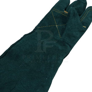 Guantes de Cuero Vacuno de Primera Calidad para Control de Animales, Diseño Impermeable hasta el Codo, para Entrenamiento de Animales, Seguridad y Uso en Exteriores - Product Image 6