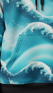 เสื้อฮู้ดดี้โอเวอร์ไซส์สไตล์ลำลองสำหรับทุกเพศ พร้อมดีไซน์พิมพ์ลายแบบซับลิเมชั่นความละเอียดสูง สำหรับแฟชั่นไลฟ์สไตล์ - Product Image 6