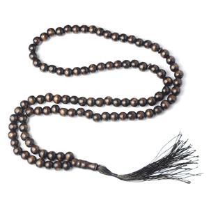 Tasbih en bois naturel, écologique, poli, fait main, pour la prière quotidienne des musulmans, Dhikr, Zikr, méditation - Product Image 2