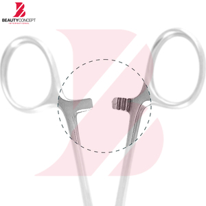 Pinzas Rectas y Curvas de Acero Inoxidable con Triple Bloqueo, Hechas a Medida, Nuevas, para Uso Médico Hospitalario, Instrumentos Quirúrgicos, Pinzas Kelly - Product Image 4