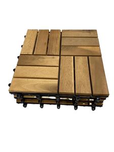 Dalles de terrasse en bois d'acacia emboîtables économiques et durables de l'usine Viet Wood Vietnam – Revêtement de sol moderne, lisse et imperméable - Product Image 5