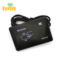 Lecteur-graveur de cartes IC sans contact NFC USB de bureau 13,56 MHz ISO 14443A Lecteur de cartes RFID intelligentes pour le contrôle d'accès et la gestion des présences