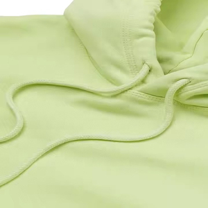 Vente en gros de sweats à capuche en molleton épais en coton mélangé avec logo personnalisé pour hommes, produits phares, design basique uni à capuche - Product Image 4