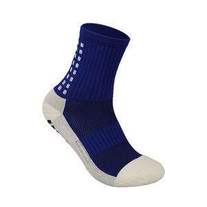 Men Football Grip <b>Socks</b> Anti Slip Soccer <b>Training</b> Crew Thick Knitted Workouts Performance Cotton - Product Image 5