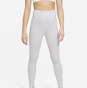 High Waist Kid <b>Leggings</b> Knitted SpandexPolyester Breathable Anti-Bacterial Snagging Resistance Solid Color Activewear Gym Wear - Product Image 1