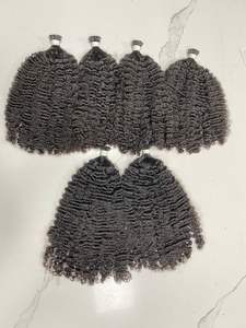 KINKY CHEVEUX CRUS BOUCLÉS CHEVEUX VIETNAMIENS Cheveux humains vierges TEXTURES BOUCLES pour FEMMES NOIRES - Product Image 6