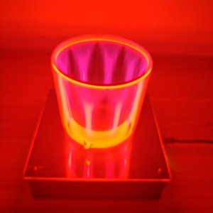 Cool Induction Plasma Inert Gas Cup, Xenon Cup, Neon Cup, <b>Wireless</b> <b>Lighting</b> Tesla Coil X36 - Product Image 5