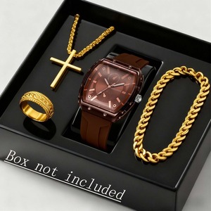 Reloj de Cuarzo para Hombre B922 de Lujo con Esfera Triangular de Silicona, Estilo Deportivo Sencillo - Product Image 6