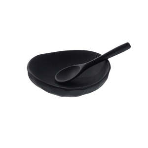 Bol de service artisanal en résine époxy LuxeNova, bol à salade et à nourriture de designer fait main pour tables de salle à manger haut de gamme, maisons modernes - Product Image 1