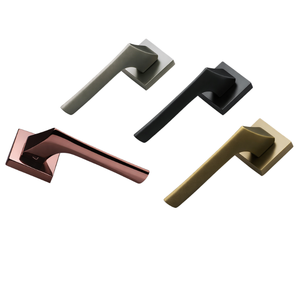 Luxury Modern Brass Lever Door <b>Handle</b> Set with Mortise <b>Lock</b> Heavy Duty Apartment Interior Decorative Door Hardware Collection - Product Image 1