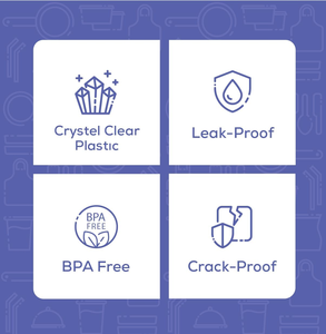 Contenants à portions en plastique transparent de 2 oz, biodégradables, étanches, adaptés au congélateur, pour gelées, sauces et condiments - Product Image 6