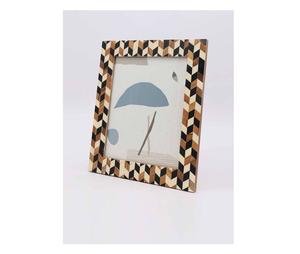 Cadre photo de style rare avec incrustation en résine et finition brillante en MDF, à prix compétitif. - Product Image 1