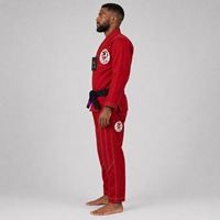 Suministro Directo de Fábrica, Kimono de Jiu Jitsu Personalizado de Alta Calidad, Tejido de Poliéster/Algodón, Ligero y de Secado Rápido