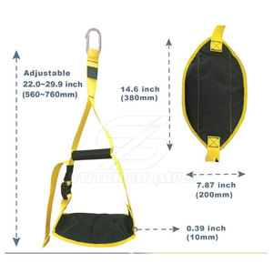 Correas AB colgantes para ejercicios de elevación de piernas con diseño ajustable y material resistente para entrenamiento en el gimnasio y uso en casa. - Product Image 2
