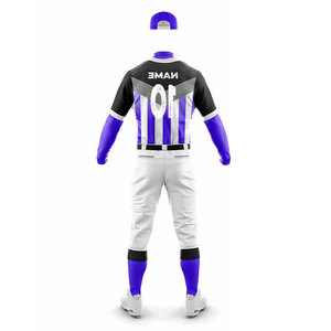 High Quality Unisex Long Sleeve Button Up Jersey with Pant Multi Color Design Sportswear Club Uniform <b>Baseball</b> Sports Uniform - Product Image 6