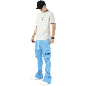 Hot Selling Custom <b>Joggers</b> Sweatpants Lightweight High Waist Unisex Fitness Gym Sweatpants Casual Sports Pants - Product Image 1