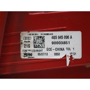 Luz Trasera Derecha Usada A6 4G5945096A - Product Image 3