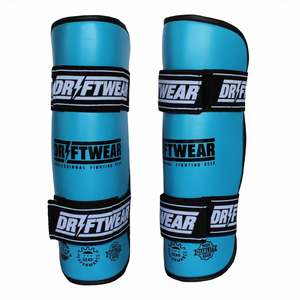 DRIFTWEAR - Protectores de Espinilla para Karate, Ligeros y Suaves, con Correas Elásticas de Cuero Sintético de Primera Calidad |   Espinilleras de Artes Marciales Personalizables - Product Image 5