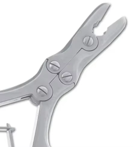 Pinza de Hueso Stille-Luer Premium de 23 cm, Doble Acción, Acero Inoxidable, Instrumentos Quirúrgicos Ortopédicos Rectos y Curvos, CE ISO - Product Image 2