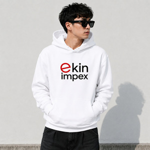 เสื้อฮู้ดดี้ผู้ชายสั่งทำคุณภาพสูง ผ้าฝ้าย 100% สีตัดต่อ พิมพ์ลายคุณภาพดี ขายส่ง - Product Image 3