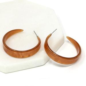 Designer Resin Drop Earrings Handmade Modern Statement Lightweight Fashion <b>Jewelry</b> Accessories Gift Women <b>Girls</b> Boutique MN - Product Image 2