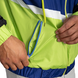 Chaqueta Cortavientos Urbana para Hombre, Estilo Urbano, con Capucha, Ligera, a Prueba de Viento, para Correr - Product Image 4