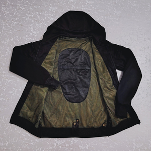 Sudadera con capucha de moto con cremallera de alta calidad, talla 6XL, extragrande, para hombre, de invierno, estilo urbano, con estampado sólido, personalizada al por mayor - Product Image 1