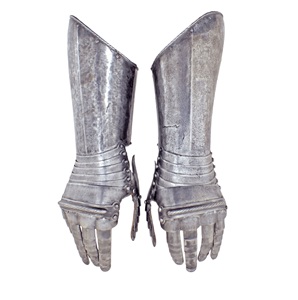 Guantelete Metálico de Alta Calidad para Protección de Manos de Guerrero, Diseñado para Festivales Medievales, Teatro y Eventos de Disfraces Históricos - Product Image 6