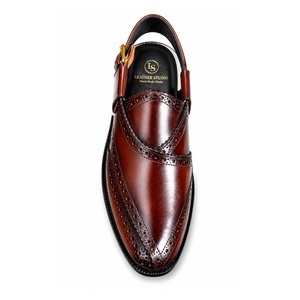 Mules de Cuero Genuino TLS, Sandalias Clásicas con Punta en Pico, Transpirables, para Todas las Temporadas, Diseño Sólido, Plantilla con Logotipo - Product Image 5