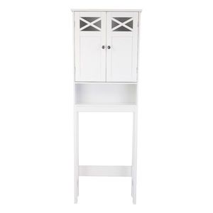 Mobile Bagno Moderno in Legno Massello con Doppia Anta e Design Salvaspazio - Product Image 6