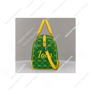 กระเป๋าเดินทางแบบมีซิป รุ่น Iota Phi Lambda ลายตารางหมากรุก ปี 1932  วัสดุ PU ทนทาน - Product Image 2