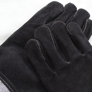 Gants de travail de sécurité longs en cuir de vachette de 14 pouces pour soudeurs - Product Image 5