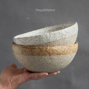 Universa Overseas High Quality Concrete Texture Salad Serving Bowls Wholesale <b>Tableware</b> Bowl Plate OEM Colors BY UO FROM INDIA - Product Image 4