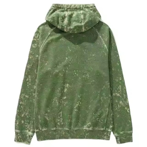 Chándal de invierno para hombre estilo fábrica, con capucha, lavado ácido, tallas grandes, 100% algodón, hecho a medida, diseño 2 en 1, alta calidad, venta al por mayor - Product Image 4