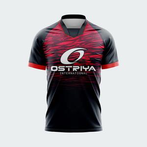 Camiseta de Fútbol Ligera y Moderna Personalizada para Adultos, Color Sólido, Impresión de Nombre, 100% Poliéster, Secado Rápido, Transpirable - Product Image 6