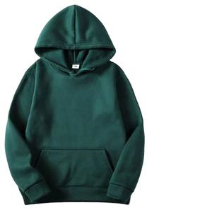 Sudadera con Capucha para Hombre, 250 Gsm, 100% Algodón, Gruesa, Invierno, Lisa, Teñida, con Bordado - Product Image 2