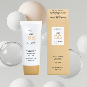 [ROOICELL] Crème BB à l'escargot, base de maquillage, fond de teint SPF 50 PA UVA UVB, niacinamide, couvrance naturelle, teint unifié - Product Image 3