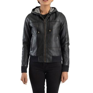 Women's <b>Leather</b> <b>Jacket</b> Custom Women Black <b>Leather</b> <b>Jacket</b> High Quality Women Genuine <b>Leather</b> <b>Jacket</b> Winter Women <b>Leather</b> <b>Jacket</b> - Product Image 1